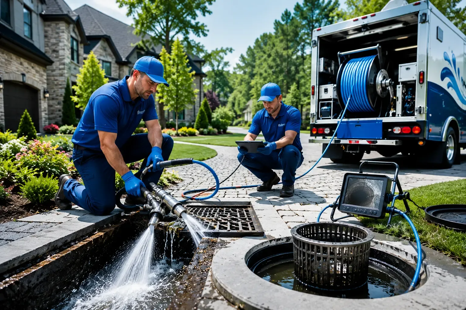 Local outdoor drain cleaning professionals in Ironton, OH